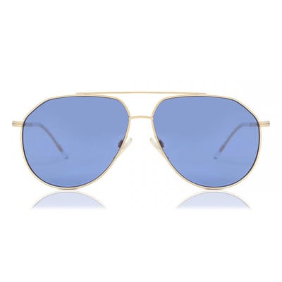 Tommy Hilfiger Zonnebril Th1585/s 000/ku Unisex Goud Met Blauwe Lens