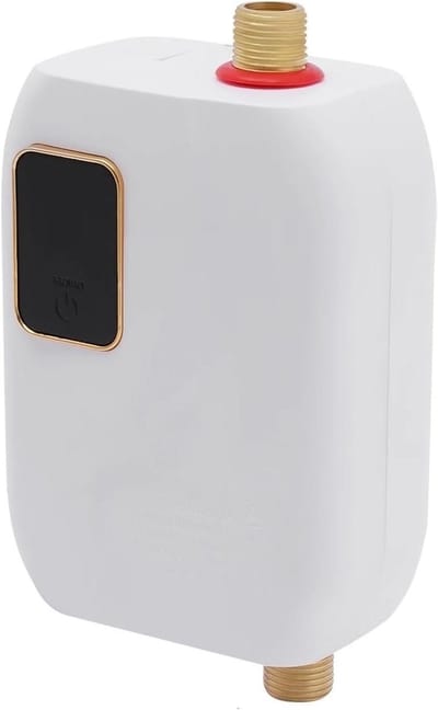 Elektrische Boiler - Directe Waterverwarmer - Direct Warm Water - Anti-schaal Ontwerp - 3000W Vermogen - Wit