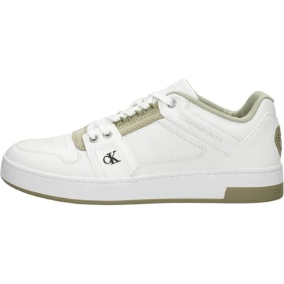 Calvin Klein - Cupsole Laceup Basket Low Lth Wit 45