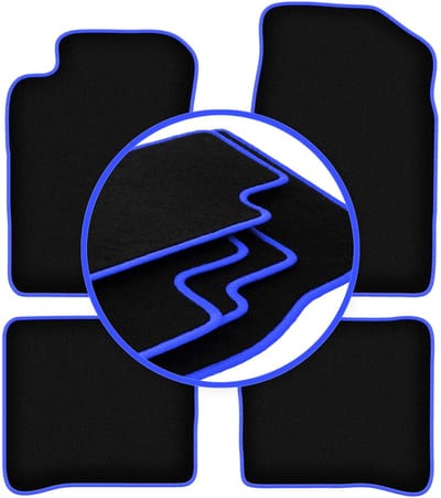 CARLUX-BLUE automatten voor: Toyota Carina E sedan (1992-1998)