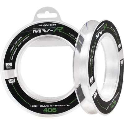 Maver 406 150 M Monofilament Zilver 0.400 mm