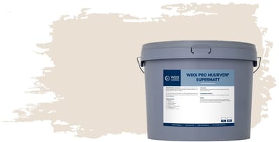 Wixx PRO Muurverf Supermatt - 5L - RAL 9001 Crèmewit