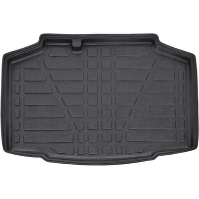 Kofferbakmat - SCOUTT - Skoda Kamiq - Op Maat Gemaakt - 100% Waterdicht - Antislip zwart