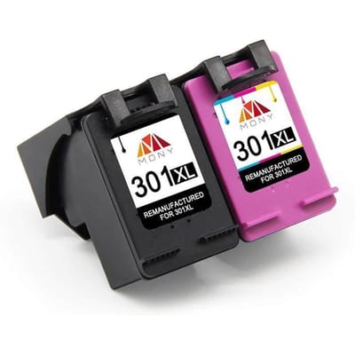INKTPATROON Mony Gereviseerde Inktcartridges Vervanging voor HP 301 XL 301XL Compatibel met HP Envy 450292
