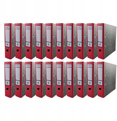 EKOBOX Ringband A4 75mm Rood - 20 stuks