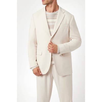 GUESS Marciano By  Sean 2b Notch Blazer Warm Milk Taglia: 46 | Blazers Outlet | Uomo