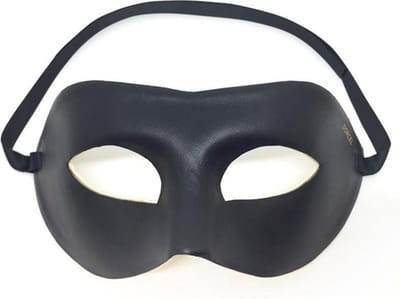 Dorcel - Eyes Wide Shut - Masker - Verstelbaar - Kunstleer - Zwart