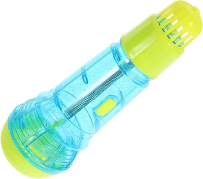 Speelgoed Microfoon - Karaoke Microfoon Nep Microfoon - Feestjes Cosplay - Lichtgewicht Duurzaam Plastic - 24 cm - Blauw
