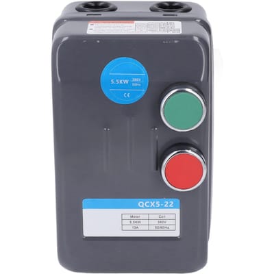 Démarreur de moteur électrique magnétique Interrupteur de moteur électrique magnétique triphasé 380V 5.5KW 10?16A