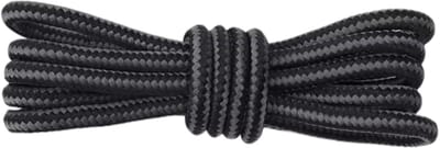 Ronde schoenveters Zwartgrijs -dikte 5 MM- 140cm- Outdoor/ sport schoenen veters- Youhomy Shoelaces