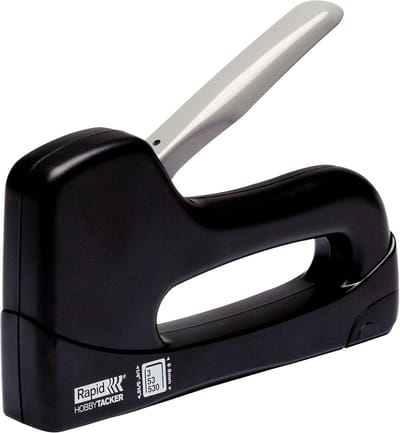 Handtacker Hobby - Nietpistool Tackers - Klusprojecten Stofferen - Licht Compact Ontwerp - Nieten 4-8mm - Zwart