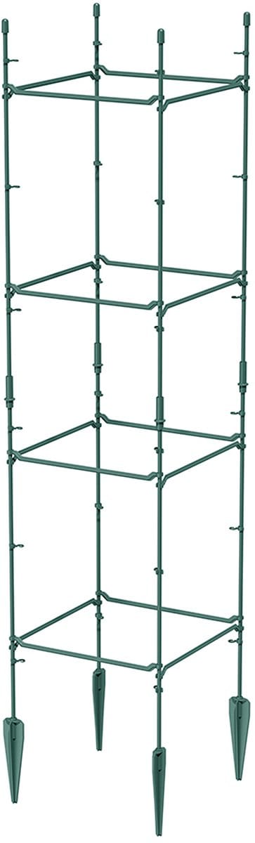 Plantensteun Klimplanten Vierkant 29x29x60/120cm Groen PROSPERPLAST