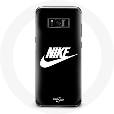 Coque - MANIACASE - Samsung Galaxy S8 plus - Nike Logo - Noir - Rigide noir