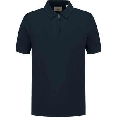 Dstrezzed Ds dorian zip polo