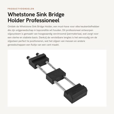 Dailygoods- Slijpbeitel Professioneel - Verstelbare Houder - Antislip Basis - Rubber Ondersteuning - Hoogwaardig Verchroomd Ijzermateriaal - Geschikt voor Slijpstenen - Slijpsteenhouder
