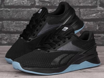 Reebok Nano X3 - Sportschoenen - Zwart - Vetersluiting