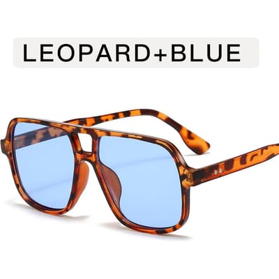 Nouveaux Lunettes de Soleil Carrées Rétro Designer Femmes Hommes Grande Monture Lunettes de Soleil Vintage Unisexe Marque de Mode Lunetterie 1PC
