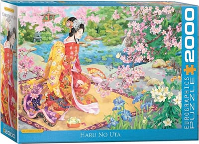 Legpuzzel 2000 stukjes - Kunstpuzzel Uitdaging - Ontspannende Hobby - Gerecycled Karton - 68 x 96 cm - Diverse