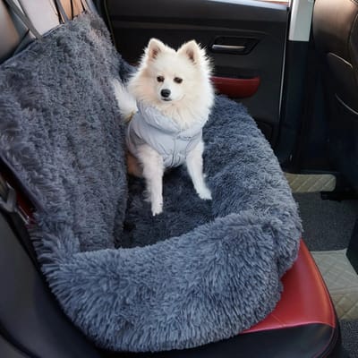 Hond Auto Zitje 105x45cm – Multifunctionele Reiskennel en Reisbed voor Honden – Draagbare en Comfortabele Autostoel voor Huisdieren – Ideaal voor SUV's en Auto's