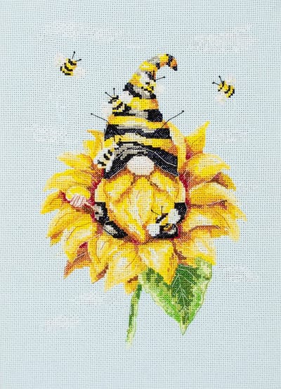 Borduurpakket ABRIS ART - Beekeeper - Bijenhouder