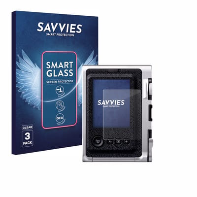 3 Stuks Savvies Screenprotector - geschikt voor Fujifilm Instax Mini Evo - beschermfolie glas transparant