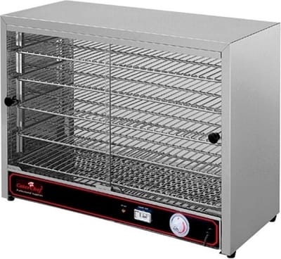 CaterChef warmhoudvitrine - 640x360x530 mm (bxdxh)