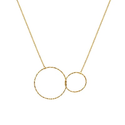 Celesta Silber Collier 925 Silber vergoldet
