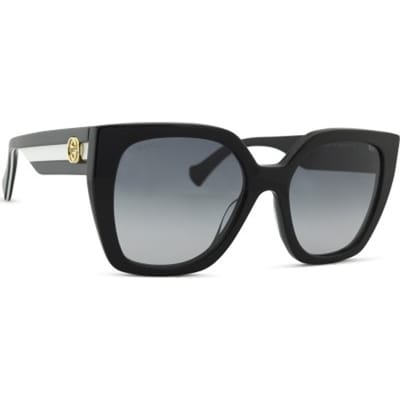 Gucci GG1300S 004 zwart grijs gradiÃ«nt zonnebril