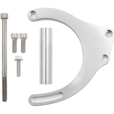 Support d'alternateur BBC réglable LWP, montage bas de remplacement pour Big Block Chevy Long Kit 551496 white