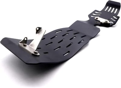 Motor Beschermplaat - Chassis Guard - Motor Beschermen - Dikke Aluminium Constructie - 1 Set - Zwart
