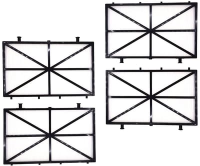 Dailygoods- Cartridgefilterpanelen 4 Stuks - Vervangende Filters - Voor Dolphin Robotic Pool Cleaners - Onderdeelnummer 9991432 - Goede Kwaliteit - Filter