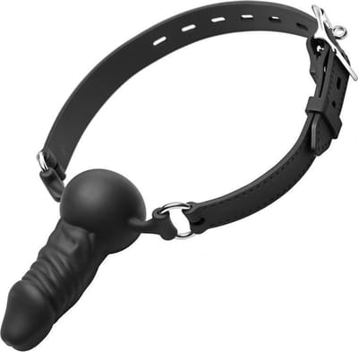 XR Brands - Master Series - Suppressor Silicone Face Banger Gag