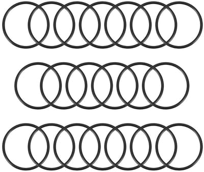 Dailygoods - Nitrilrubber O-Ringen - Afdichtingsringen - Ideaal voor Loodgieterswerk - 31mm Buitendiameter - Perfect voor Auto Reparatie - 20 Stuks