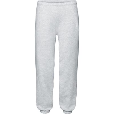 Fruit of the Loom Unisex Premium Heather Elastische manchet Joggingbroek voor volwassenen (Heide Grijs)