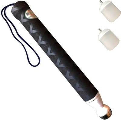 Blindenstok Telescopisch - Hulpmiddel Mobiliteit - Veilig Lopen - Verstelbaar 22-125cm - Inclusief Tas - Zwart