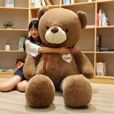 Teddybeerpop Grote Beer Pluche Speelgoed Geven aan Vriendin Lappenpop Panda Pop Kinder Knuffelbeer Verjaardagscadeau 60cm