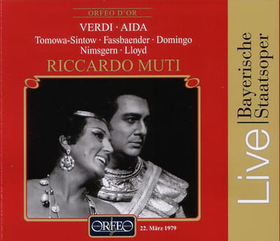 Riccardo Muti Muti, Placido Domingo, Anna Tomowa-Sintow, Brigitte Fassbaender, Siegmund Nimsgern, Robert Lloyd - Verdi: Aida (2 CD)
