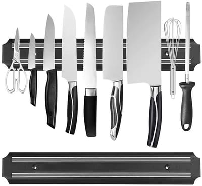 Actie4you® - Magnetische Messenhouder - Messenrek Messenstrip - Messen Ophangen Magneet Messen - Magneetstrip voor Messen - 33 CM - 1 Stuk