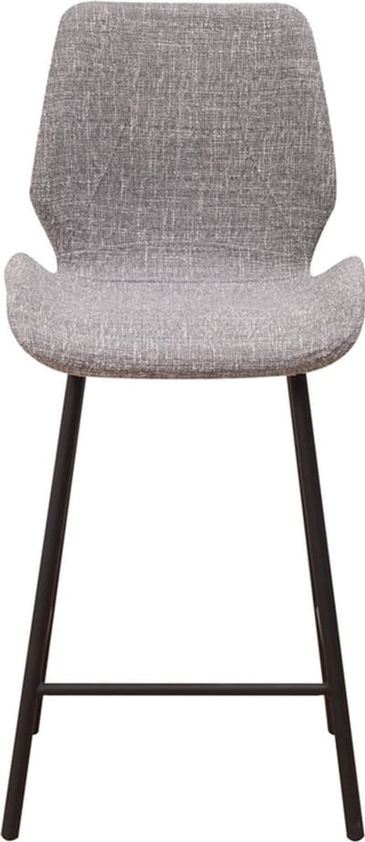 Barkrukken Set 67cm Lichtgrijs - Zithoogte 67cm, Ergonomisch en Rugleuning - Voor Eetkamer, Keuken en Woonkamer