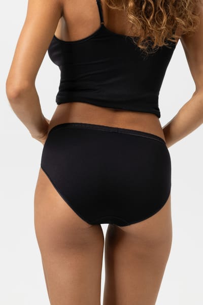 Slip Serie Modal Lace Zwart