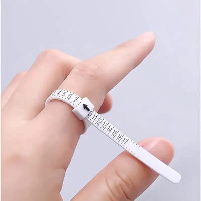 De ultieme ringmeter voor elke vinger - Verstelbaar en universeel bruikbaar - Maak een einde aan giswerk met onze ringsize tool van Heble®