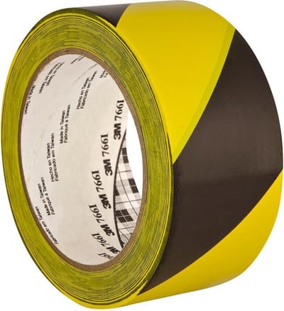 3M 766i 766SG50 PVC-plakband 764i Geel/zwart (reflecterend) (l x b) 33 m x 50 mm 1 stuk(s)