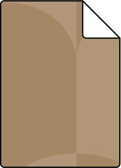 Proefstaal ESTAhome behang art deco bogen donker beige - 26.5 x 21 cm - 131236-S
