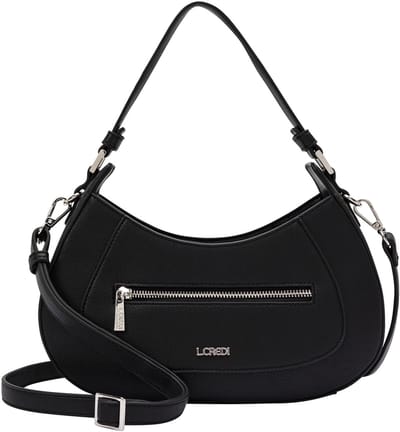L.CREDI Odelia Schoudertas 25 cm - Dames - schwarz
