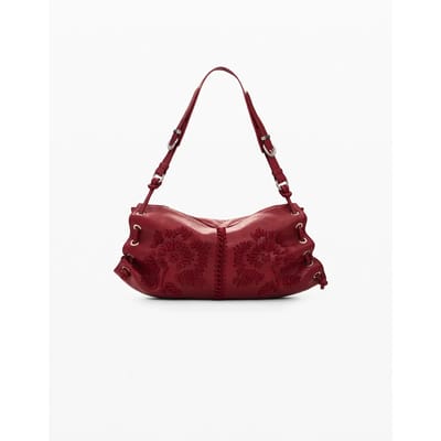 Desigual schoudertas Alisio Xela Shoulder Bag Carmine rood