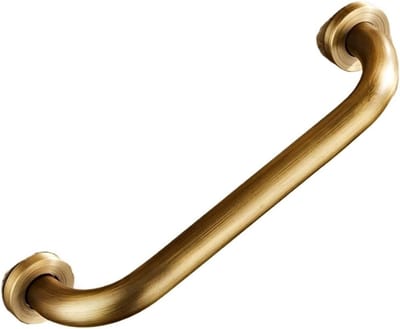 Veiligheidsgreep Badkamer - Douchestang Toilet - Ondersteuning Thuis - Antieke Afwerking - 30cm Lengte