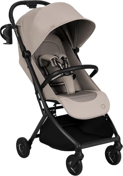 Ultralichte Buggy - Reis Buggy - Dagelijks Gebruik - Eenvoudig Inklapbaar - 59 kg - Beige