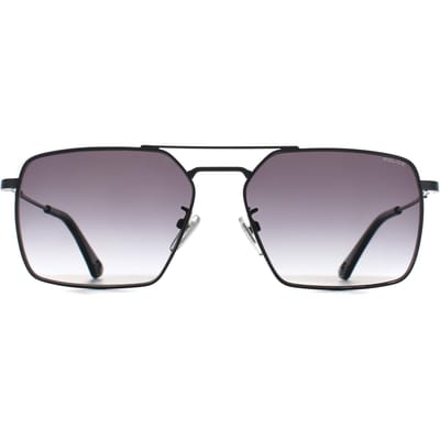 Police SPLL07 Origins Lite 15 0568 glanzend gunmetal grijs gradiënt zonnebril