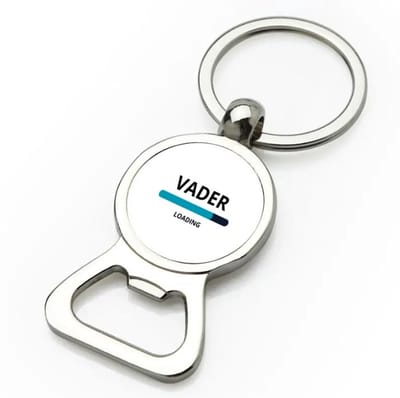 Akyol - vader loading flesopener - Papa - ochtendkoffie laden - vader cadeautjes - vaderdag - verjaardagscadeau - verjaardag - cadeau - geschenk - kado - gift - vader artikelen - 9 bij 3 cm