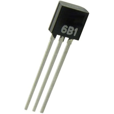 B + B Thermo-Technik TSIC506-TO92 TSIC506-TO92 Temperatuursensor -10 tot +60 °C TO-92 Radiaal bedraad
